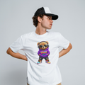 Tricou Urban Bear – 100% Bumbac Mov 01