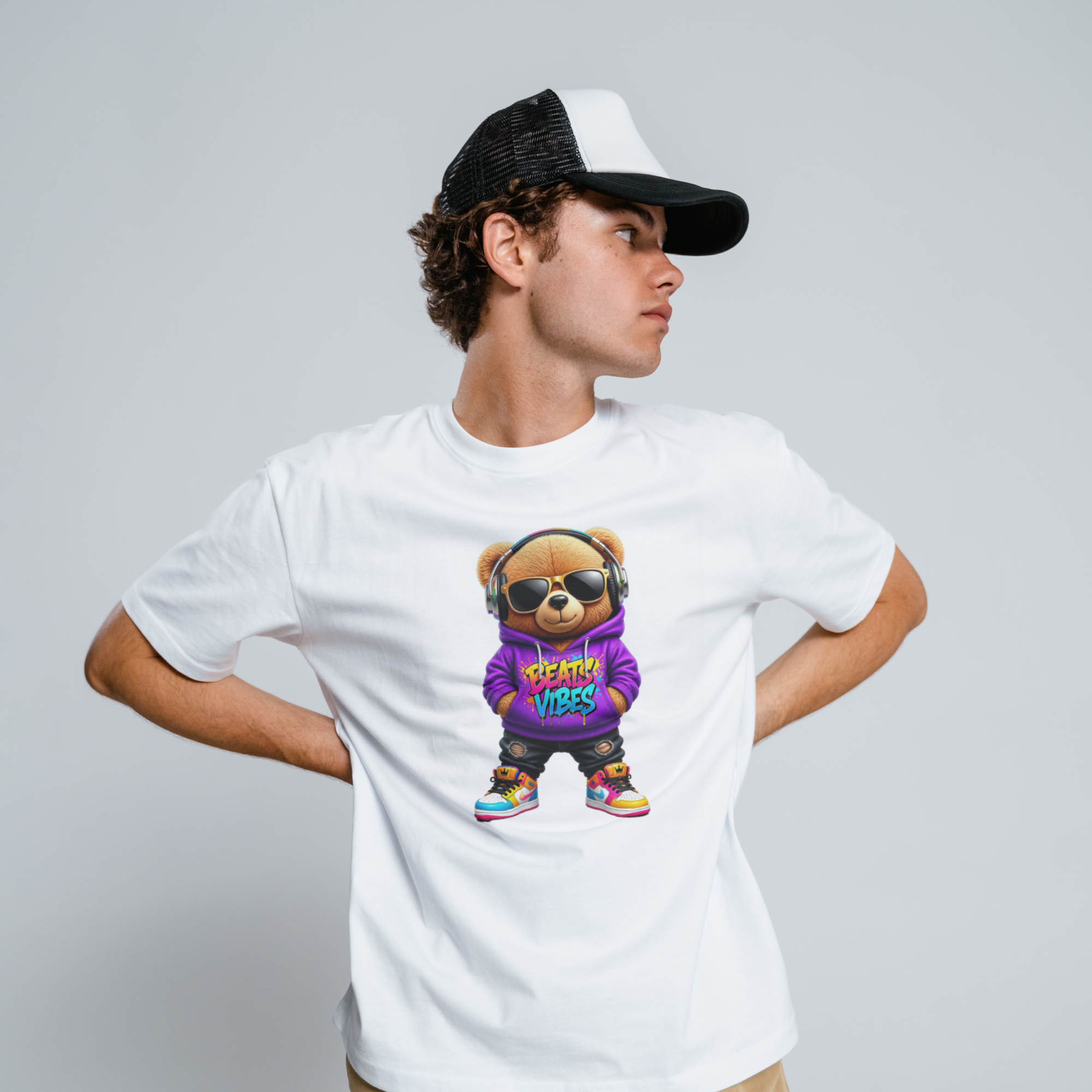Tricou Urban Bear – 100% Bumbac 14