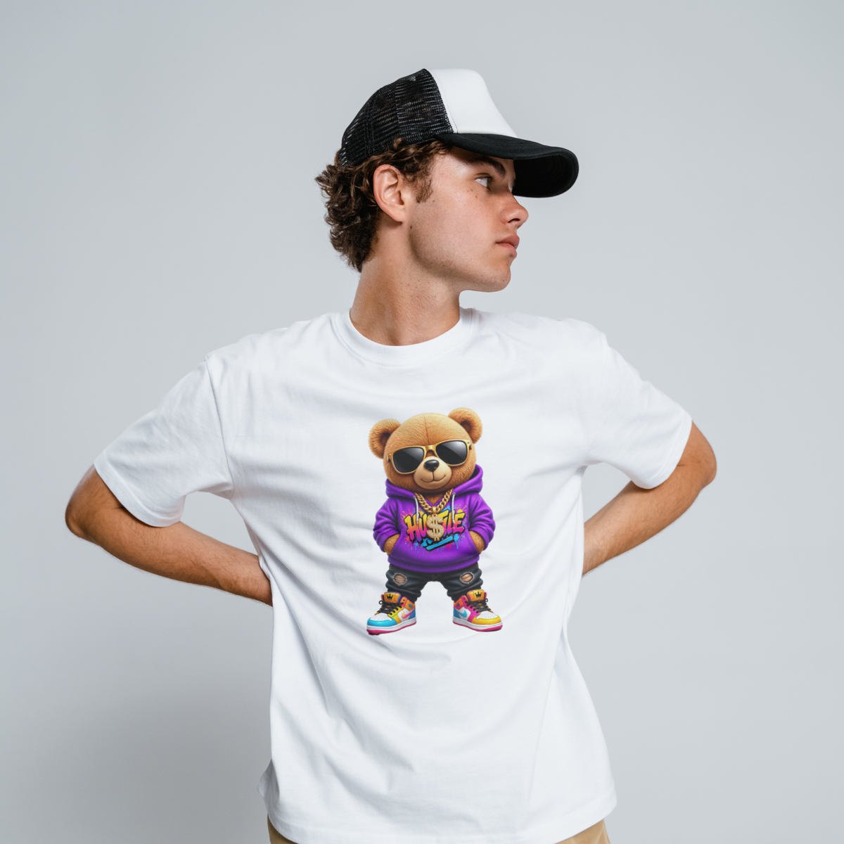 Tricou Urban Bear – 100% Bumbac 16